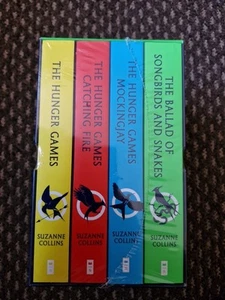 Brand New Sealed The Hunger Games 4 Book Paperback Box Set by Suzanne Collins - Picture 1 of 5