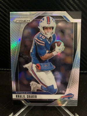 Khalil Shakir Football Card Silver 2024 Prizm #31 Bills - Image 1 of 4