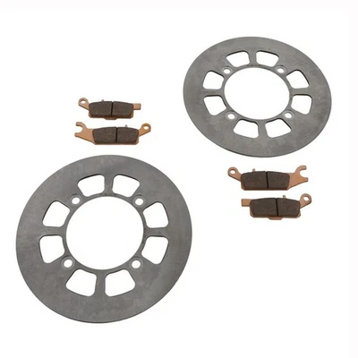 Rotores de freno y pastillas de freno para Yamaha 700 Kodiak YFM700 2016-2025 delantero MudRat Foto 1 de 4