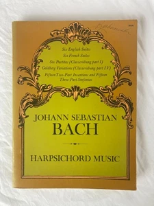 Bach - Cembalo Musik Dover englische französische Suiten Goldberg Variationen + mehr - Bild 1 von 16