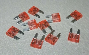 10Pcs, 3 Amp Auto Car Vehicles Standard Blade Assorted Fuse. - Picture 1 of 4