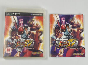 Super Street Fighter IV 4 Case And Manual Only PS3 PlayStation 3 PAL *no Game*