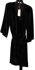NUEVO Eileen Fisher "Vestido envolvente de manga 3/4" Negro, Manga Campana - M - $378 - Imagen 1 de 9