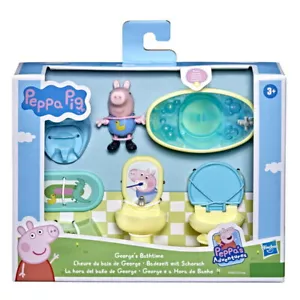 Peppa Pig Adventures George's Bathtime Figure Playset - Picture 1 of 10