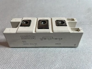 SKKD 162/16 Semikron 1600V 150A, Silicon Junction Diode, 3-Pin A 23 - Picture 1 of 1