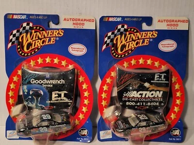 Winners Circle Autographed Hood Series Kevin Harvick 29 E.T. Lot Of Two NEW - Изображение 1 из 3