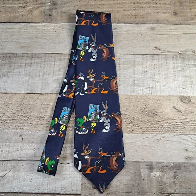 Looney Tunes 角色领带美国邮政邮票收藏 1997 年 Bugs Tweetie Taz Marvin — 第 1/4 张图片