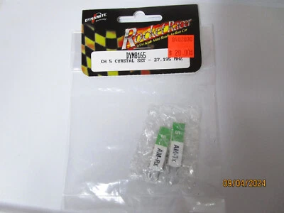 Juego de 5 cristales DYN8165 CH - 27,195 MHZ Foto 1 de 4