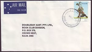 NORTHERN TERRITORY POSTMARK "HUMPTY DOO" ON 1986 COMMERCIAL COVER (RU2411) - Imagen 1 de 1