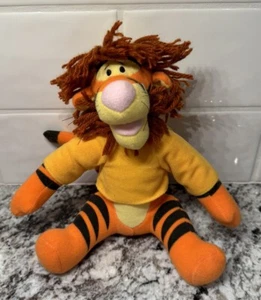 Vtg Applause Disney Tigger as Scarecrow Winnie the Pooh Plush Stuffed Toy Mini - Picture 1 of 5
