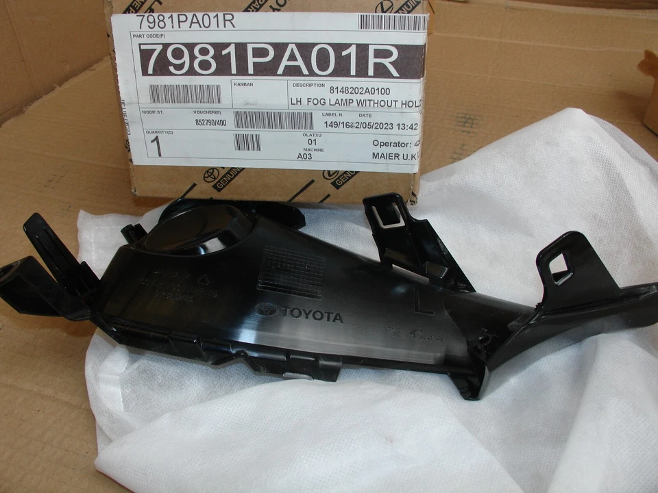 8148202A01 Cubierta de faro antiniebla LH para Toyota Corolla/Auris (2007-2014) - Sin soporte Foto 1 de 1
