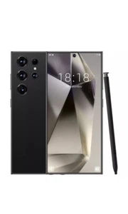 SX S35 Pro S24 smart mobile phone Black unlocked android dual sim 7.3" 64GB - Picture 1 of 8