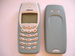 ORIGINAL NOKIA 3410 MOBILE PHONE UNLOCKED, GENUINE CASING , MAINS PLUG OPTION - Picture 1 of 1