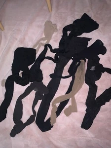 Vintage Tights 5 Pairs Of Randomly Selected Various Colours. Express Post Option - Picture 1 of 4