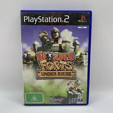 Worms Forts Under Siege PS2 2004 Strategy Team17 E Everyone VGC Free Postage