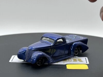 Hot Wheels First Editions Super Smooth Pickup Truck Hot Rod Diecast 2001 Blue  - Image 1 of 4