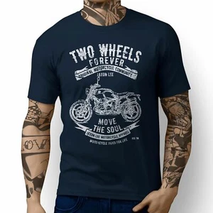 Camiseta JL Soul Illustration for a BMW RNineT Scrambler 2016 fanático de motocicleta - Imagen 1 de 24