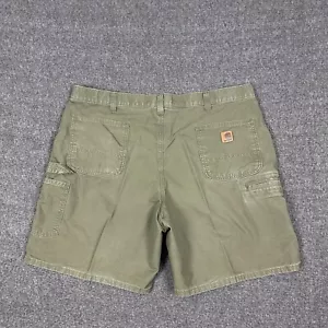 Carhartt Carpenter Shorts Green Mens 42 Original Fit B144 ARG Workwear Y2K - Picture 1 of 10
