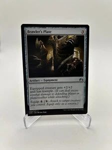 MTG Brawler's Plate - Artifact Equipment Magic Origins 224/272 ORI Uncommon - Picture 1 of 2