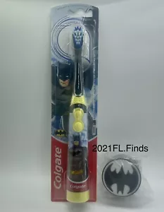 Cepillo de dientes a batería Colgate Batman extra suave + cubierta para cabeza de cepillo - Imagen 1 de 1
