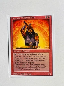 1X MTG MAGIC THE GATHERING DWARVEN WEAPONSMITH NM-MT CARD - Picture 1 of 2