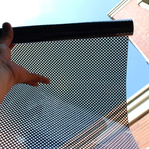 Car Wrap Honeycomb Sticker Lamp Hollow Film Grid Sides Headlamp Taillight Film - Picture 1 of 11