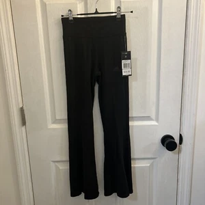 NWT Adidas Girls' Vented Flare Leg Pants black Small (7-8) - Picture 1 of 24