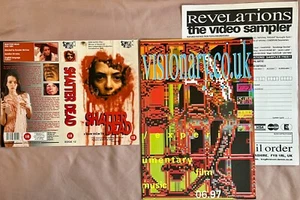 1994 Shatter Dead VHS Sleeve & 1997 Visionary.co.uk Magazine - Foto 1 di 7