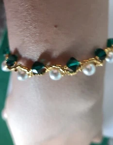 Emerald bracelet - Picture 1 of 14