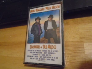 SEALED RARE OOP Merle Haggard Willie Nelson CASSETTE TAPE Seashores beatles covr - Picture 1 of 2