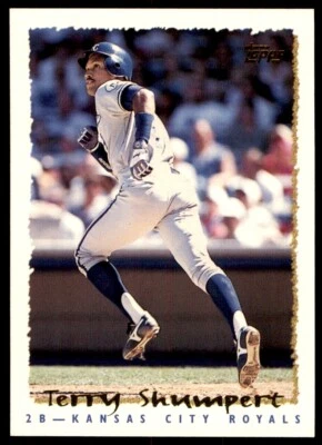 1995 TOPPS #87 TERRY SHUMPERT KANSAS CITY ROYALS - Image 1 of 2
