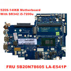For Lenovo Ideapad 520S-14Ikb Laptop With Sr342 I5-7200U Fru 5B20n78605 La-E541p