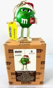 Jim Shore M&M'S carácter verde en sombrero H/O Heartwood Creek adorno 6015686 - NUEVO- - Imagen 1 de 7