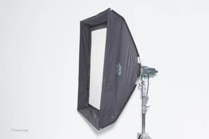Bron Softbox Pulsoflex EM 110x110 cm, gebraucht in gutem Zustand. (#01) - Bild 1 von 14