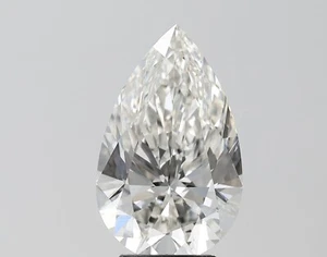 IGI certificate 2 pcs lab grown cvd diamond 2.00 tcw Pear shape G color VS2 - Picture 1 of 14
