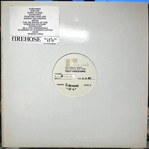 fIREHOSE If'n *TEST PRESSING* ORIG 1987 US SST Vinyl LP Mike Watt Minutemen Ifn - Picture 1 of 3