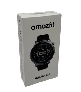Amazfit Balance 2 Smartwatch 47mm 1.5''AMOLED Sapphire Glass Fitness Uhr Schwarz - Bild 1 von 3