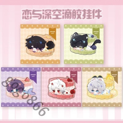 Love and deepspace Caleb Sylus Keyring Keychain Key Xavier Zayne Pendant Gift - Image 1 of 3