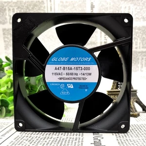 1 PCS New Globe Motors A47-B15A-15T3-000 115V 14/13W Aluminum Frame Fan#QW - Picture 1 of 4