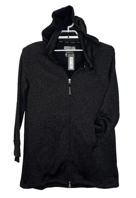 Chaqueta con Capucha Kenneth Cole Reaction Para Mujer Grande Carbón Bolsillos con Cremallera Completa NUEVA Foto 1 de 4