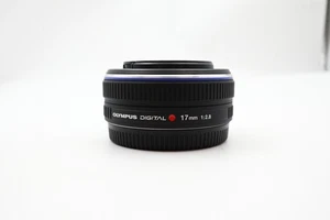 M.ZUIKO 17mm f/2.8 Wide Angle Lens black for Olympus Panasonic Micro 4/3 Camera - Picture 1 of 10