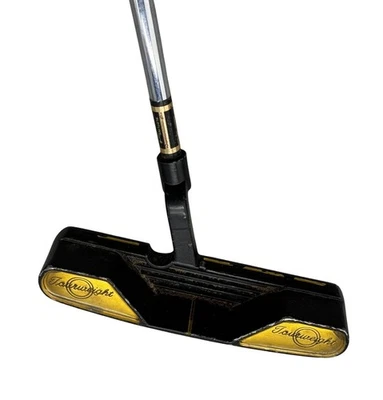 Slotline Big Moment Blade Putter With Soft Grip & Steel Shaft four weight RH 35" - Image 1 of 4