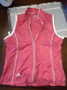 Woman’s size medium pink adidas athletic vest - Picture 1 of 1