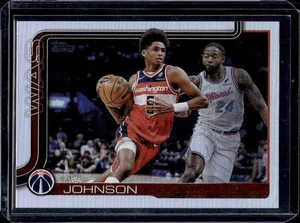 2025-26 Topps #99 AJ Johnson Rainbow Foilboard - Picture 1 of 2