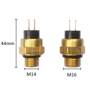 Per M14 Interruttore Sensore Temperatura Ottone Compatibile per Ventole Raffredd - Picture 1 of 25