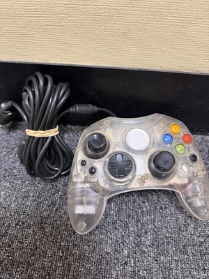 Xbox Original Controller Clear Crystal Limited Official Microsoft - Working - Image 1 of 4