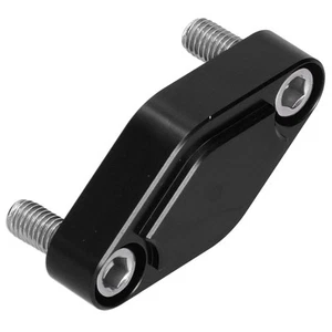 (black))Parking Brake Block Aluminum Alloy Parking Brake Plate Universal - Picture 1 of 24