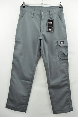 HELLY HANSEN Workwear Ashford Service Pant Grey Long Trousers C50 34 NEW BNWT - Image 1 of 4