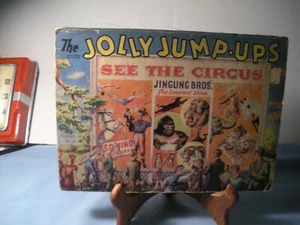 The Jolly Jump-Ups See The Circus C.1944 by Geraldyne Clyne First Edition id#1 - Imagen 1 de 9