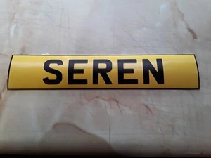 set of small 145 mm Stick On Number Plate toy ride on - Picture 1 of 2